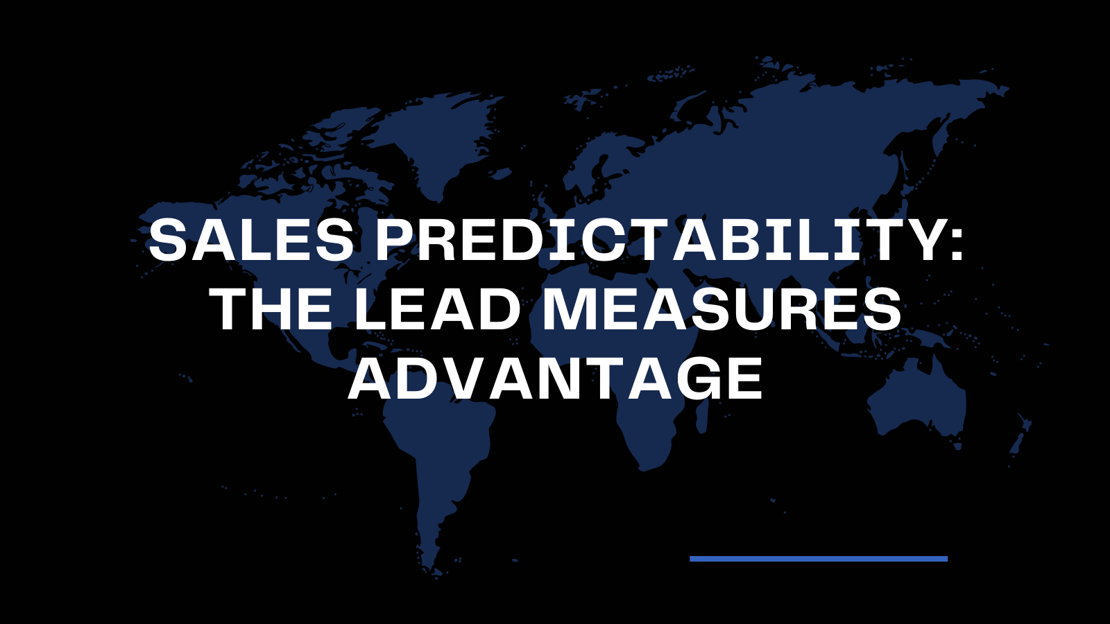 Sales Predictability: The Lead Measures Advantage