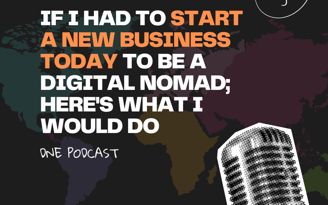 If I Had to Start A New Business Today to Be a Digital Nomad; Here’s What I Would Do